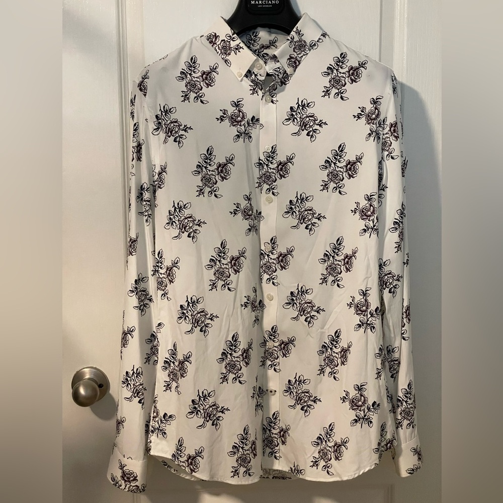 Express Men’s Extra Slim Performance Button Down … - image 1